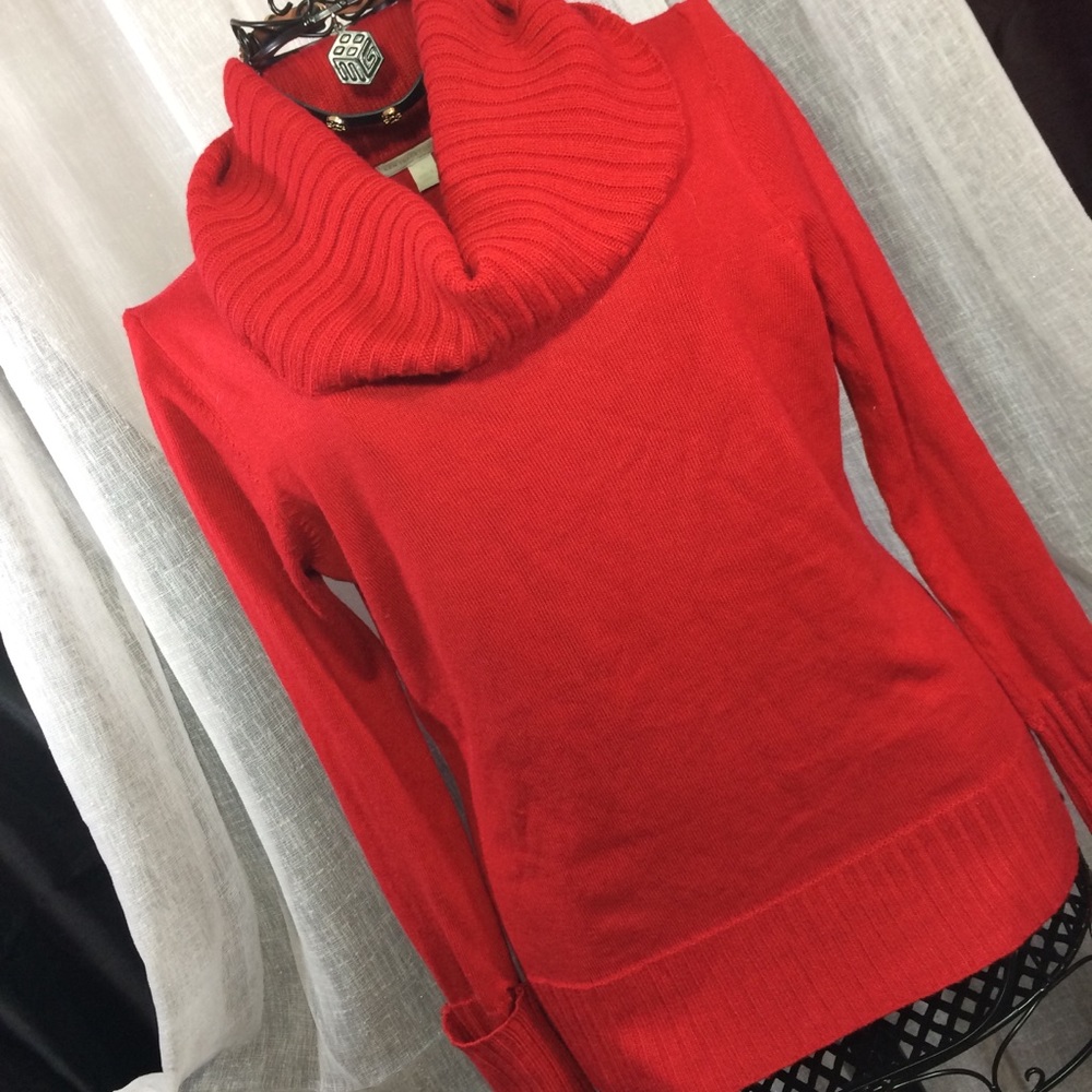 👠👜Tuttleneck Red NYC Sweater. Sz M